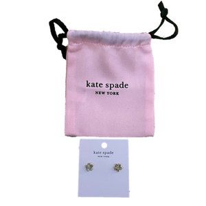 Kate Spade New York Gleaming Garden Earrings in Aquamarine